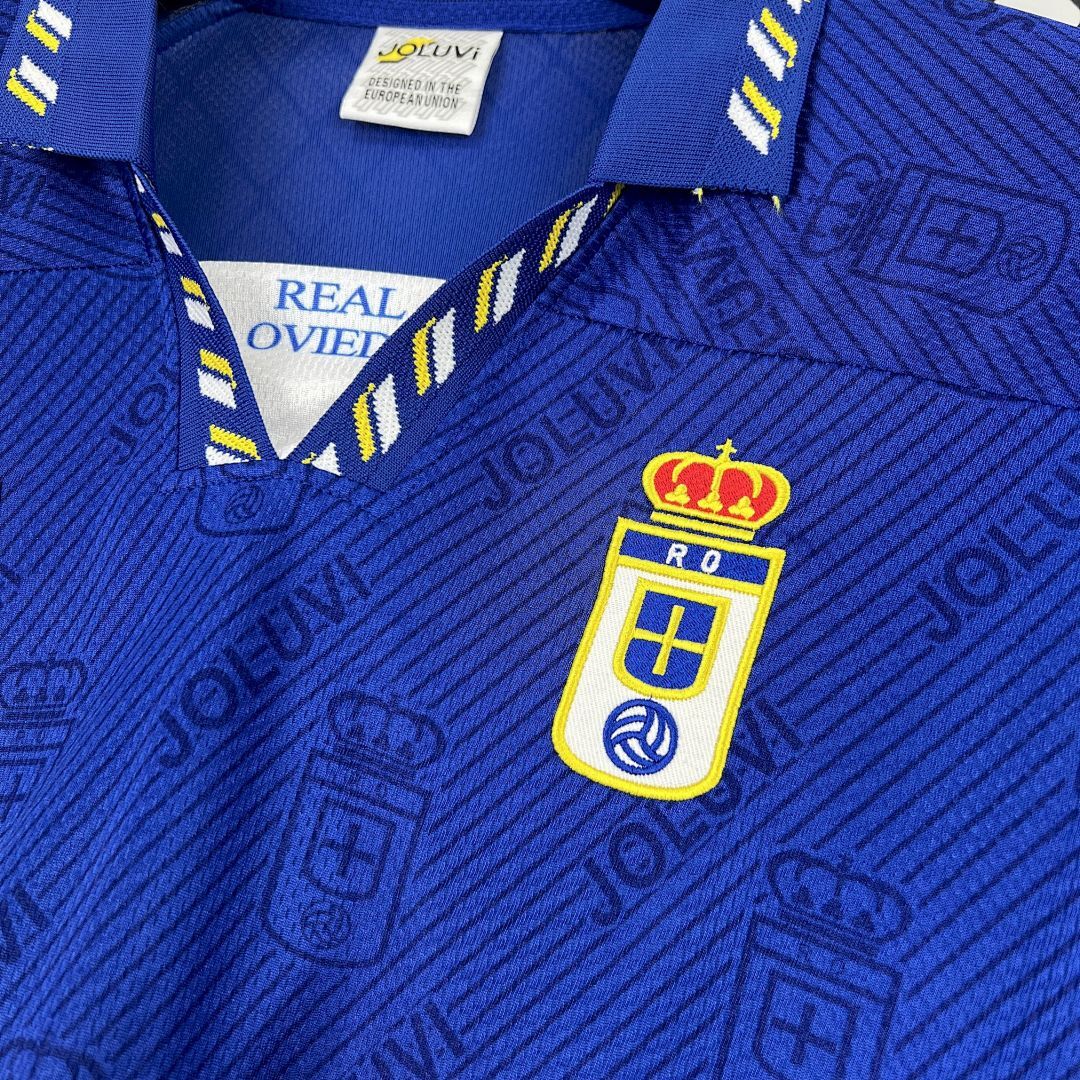 Tifoso Store Real Oviedo 1995/96 maglia da calcio blu