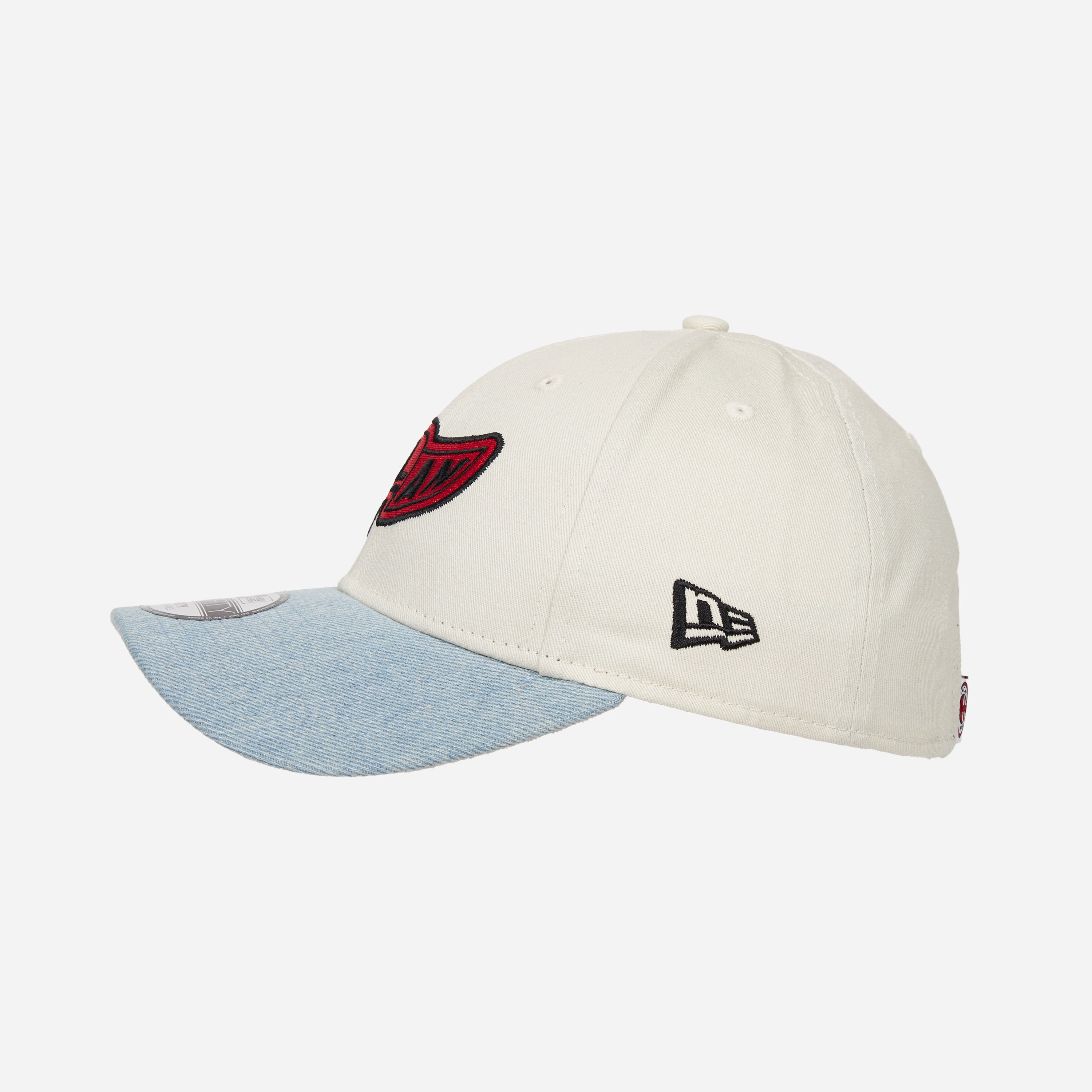 AC Milan New Era 9Forty cappello bianco bambino