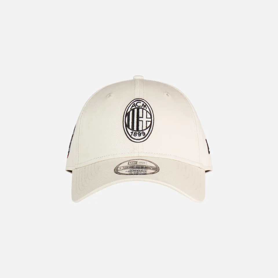 AC Milan x Yankees Cappello 9FORTY New Era Nero Cotone