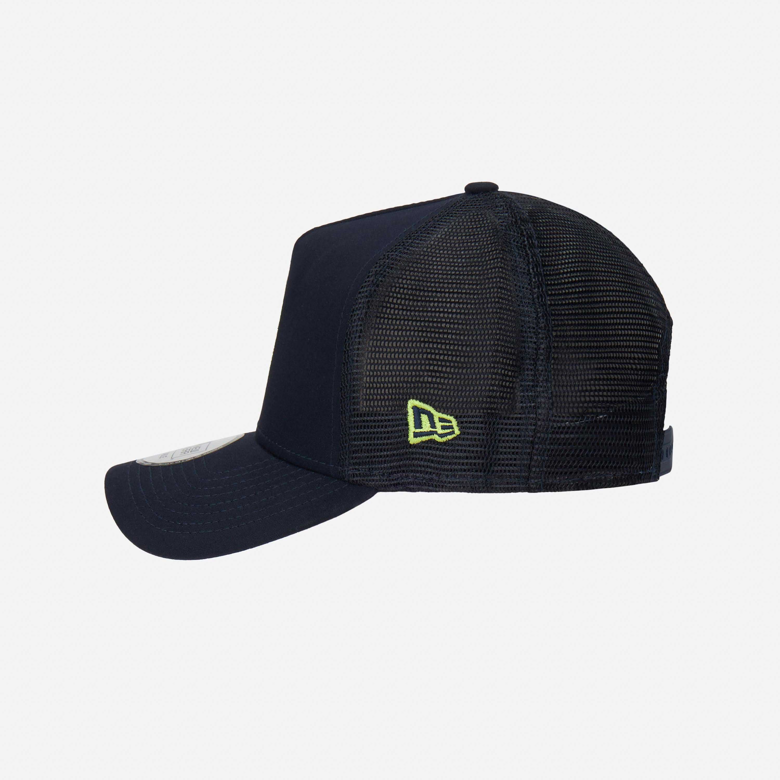 AC Milan New Era Cappellino Trucker Nero Logo Neon