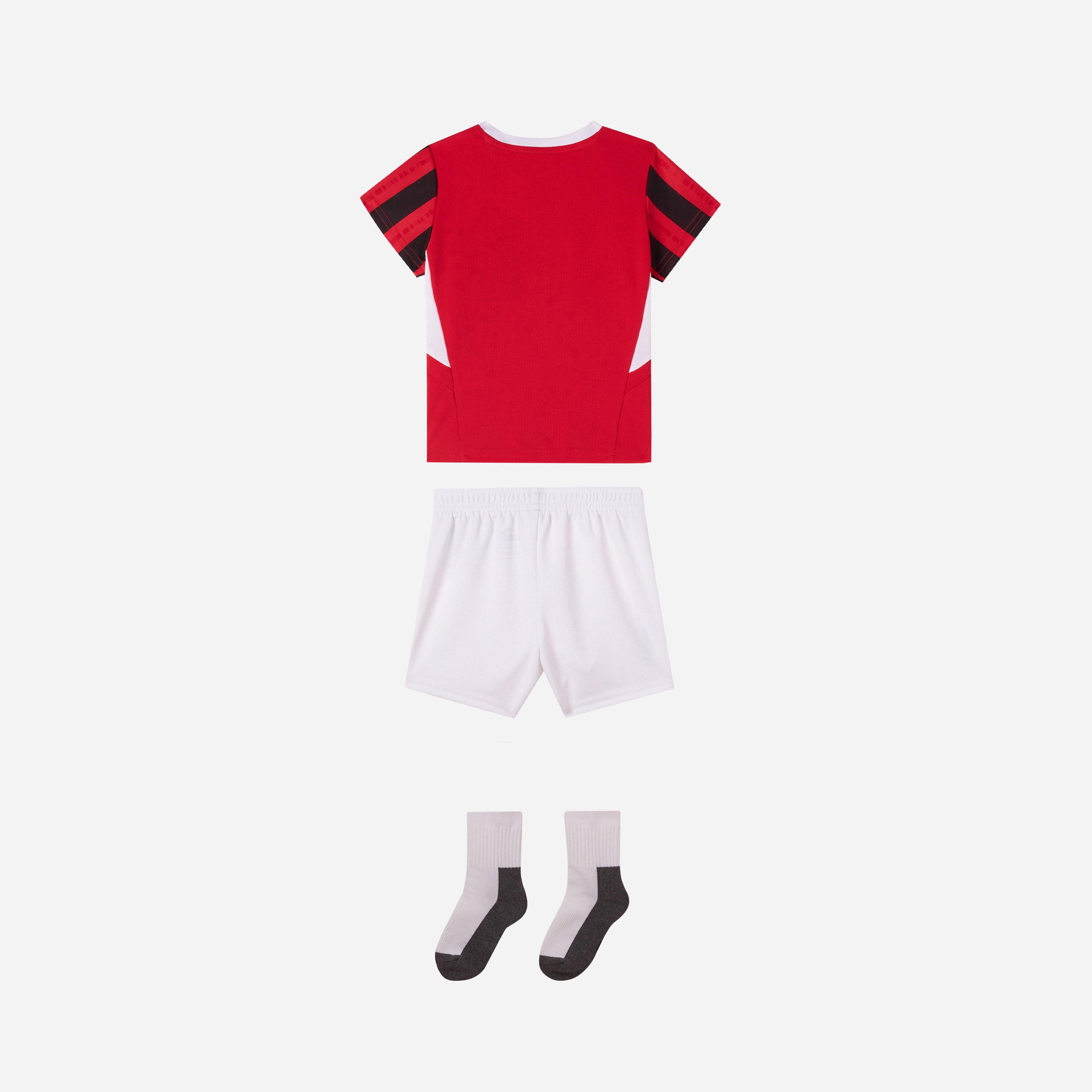 AC Milan Kit Gara Home 2024/25 Baby Maglia Pantaloncini