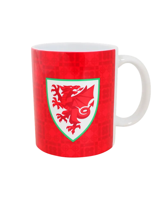 Wales Accessories Home Kit tazza mug rossa squadra
