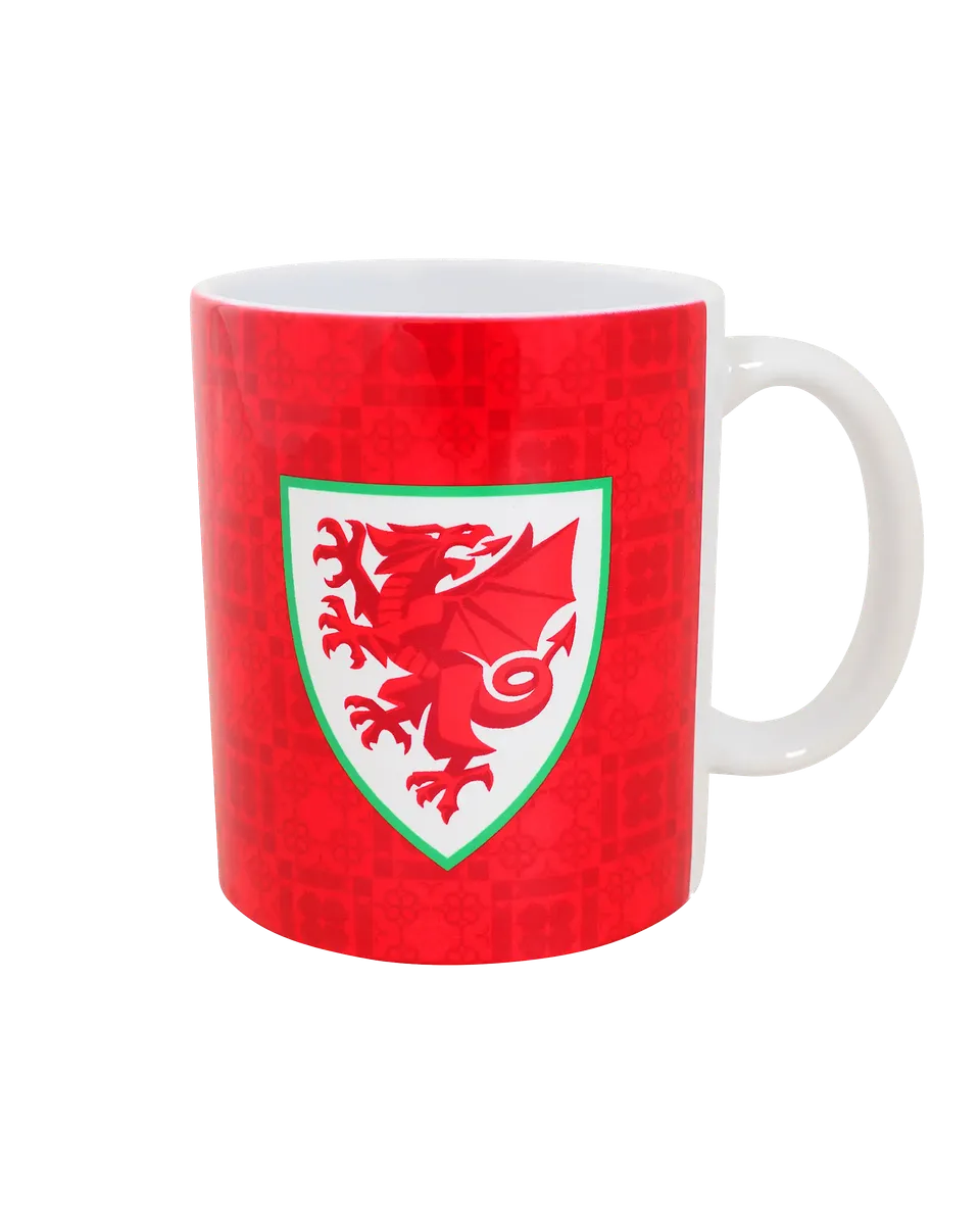 Wales Accessories Home Kit tazza mug rossa squadra