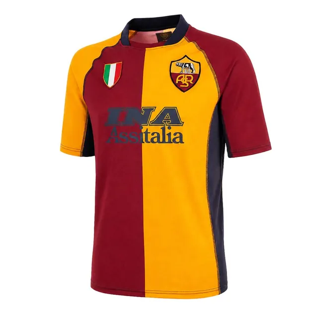 AS Roma Maglia Vintage 2001-2002 Champions taglia L