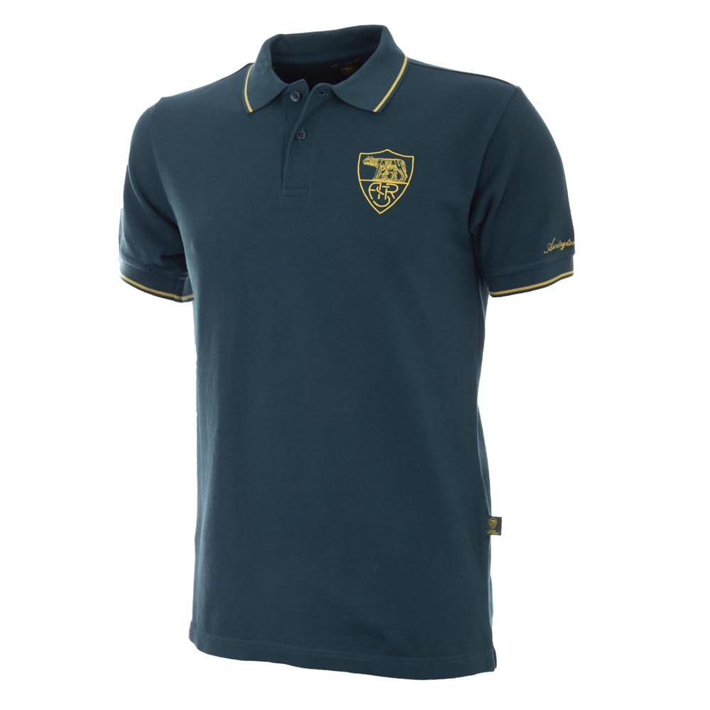 Roma Fanshop Heritage Collection polo blu L