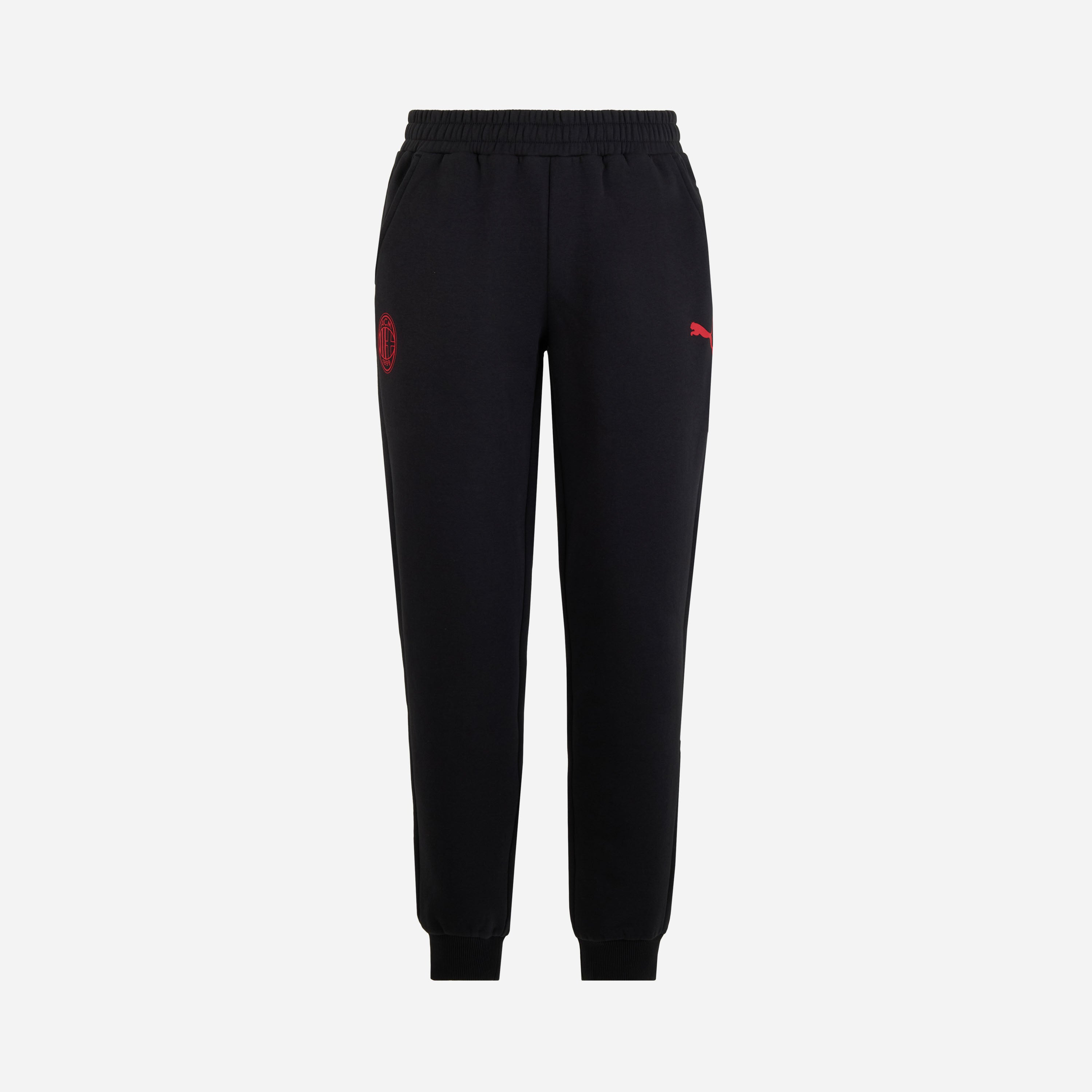 AC Milan Essential Pantaloni Tuta Uomo Neri Cotone