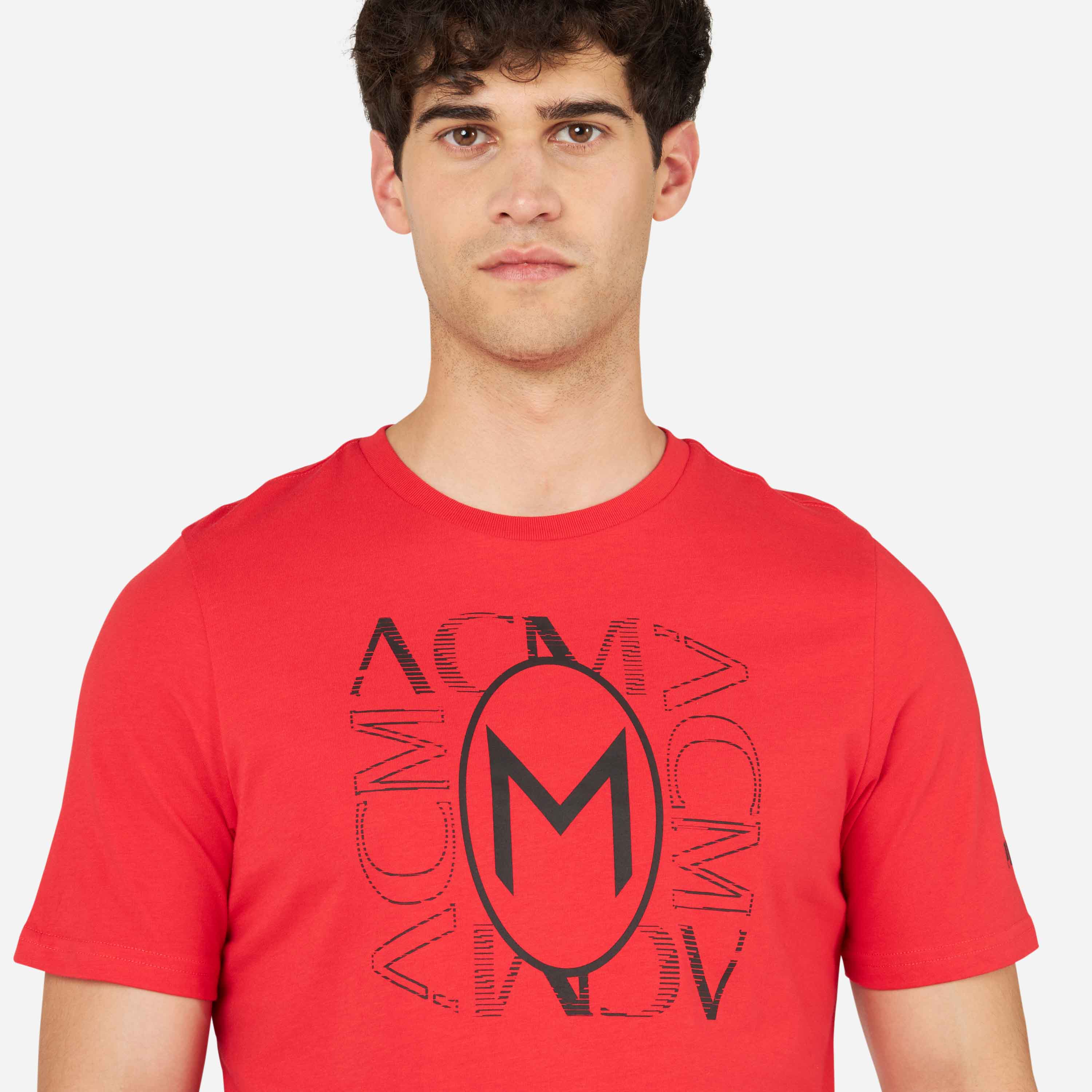 AC Milan Magliette T-Shirt Football Core Grafica uomo