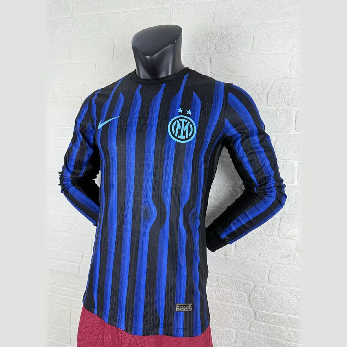 Inter 2025/26 Prima Maglia Manica Lunga Player