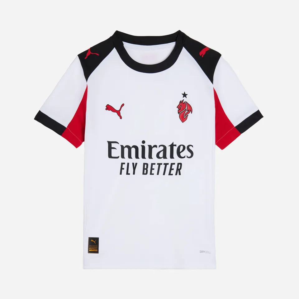 AC Milan Kit Gara Away 2025/26 maglia bambino 10 anni