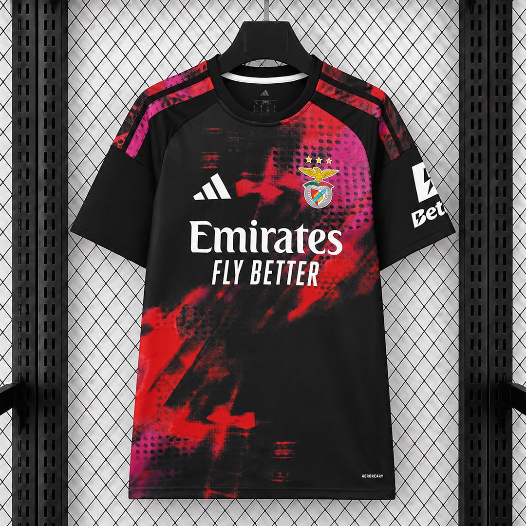 Benfica Third 2026/27 maglia terza versione Fan taglia regolare