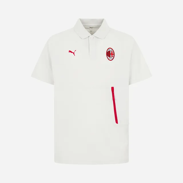AC Milan Pumatech 2026/27 polo uomo bianca DryCell