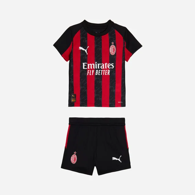 AC Milan Home 2025/26 mini kit bambino rossonero