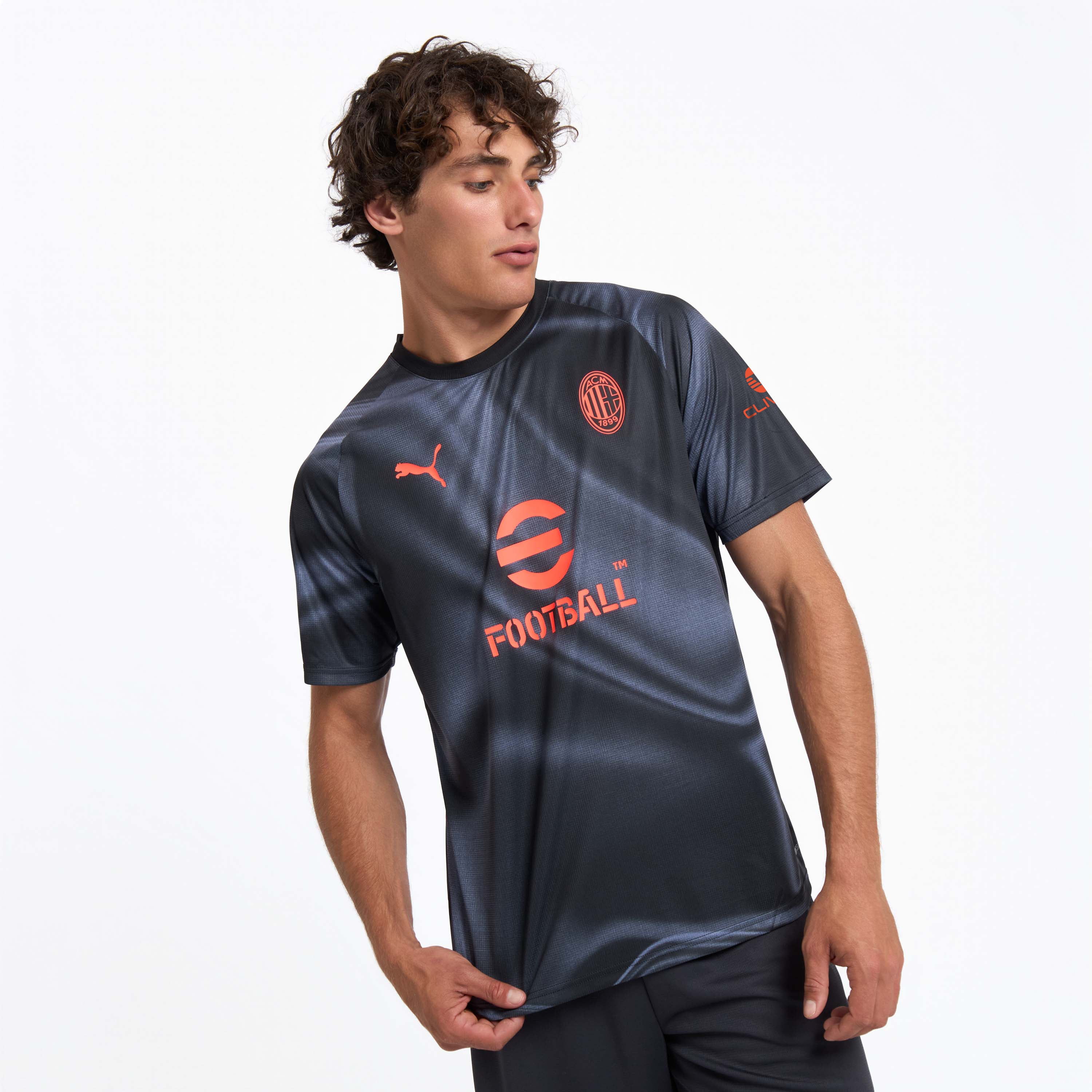 AC Milan Allenamento Prematch 2026/27 maglia grigia DRYCELL