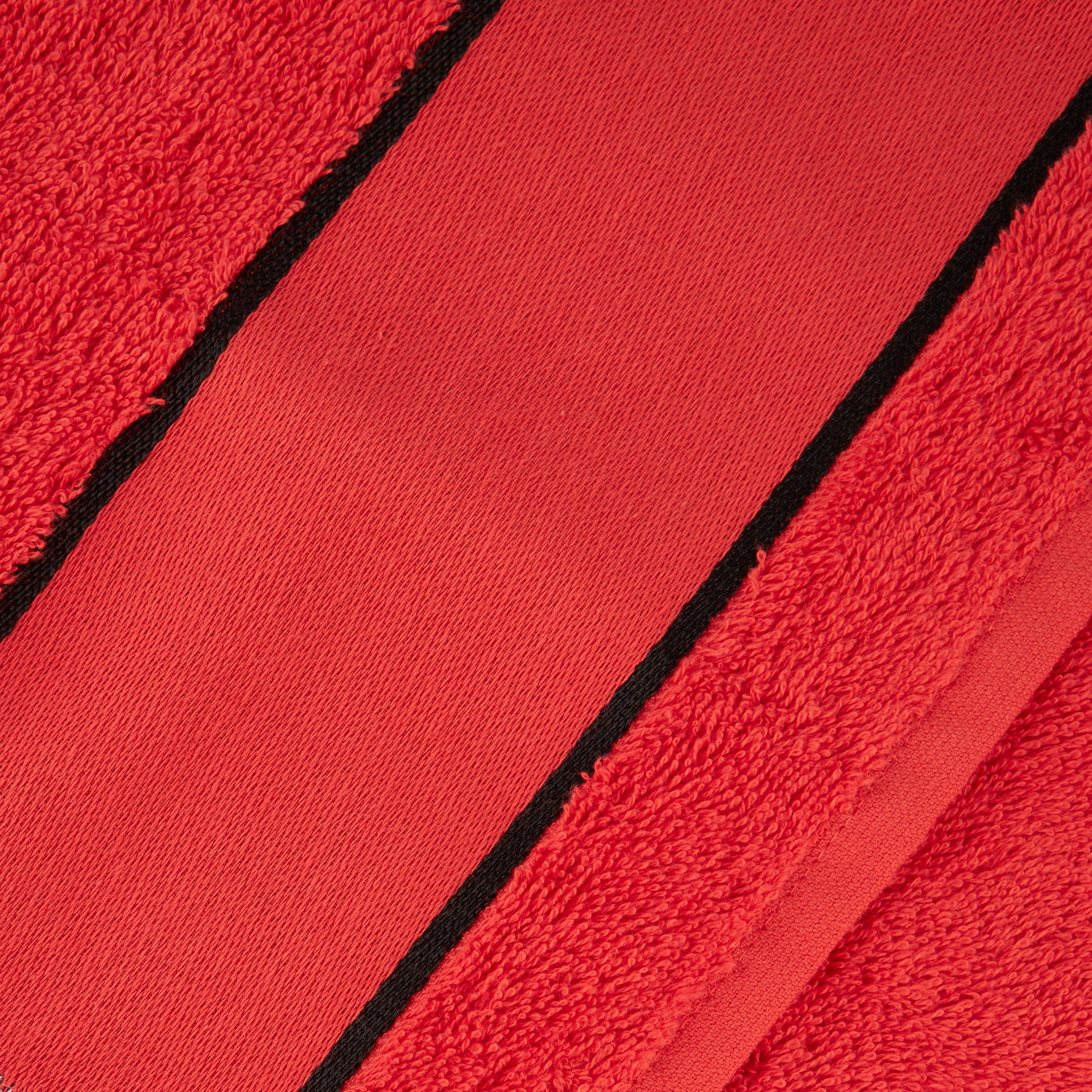 AC Milan asciugamano doccia rosso cotone 70x140 logo