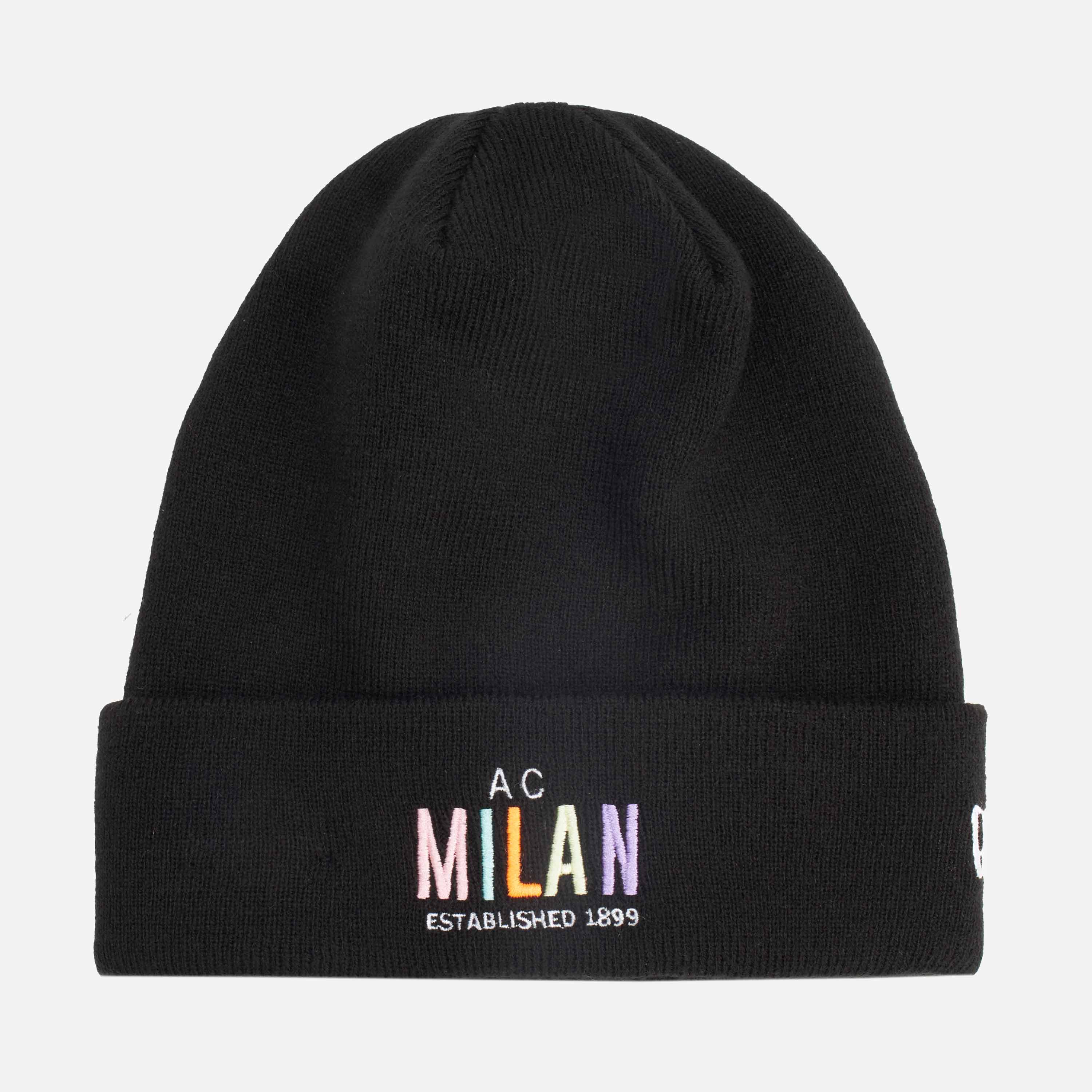 AC Milan New Era Wordmark berretto taglia unica acrilico