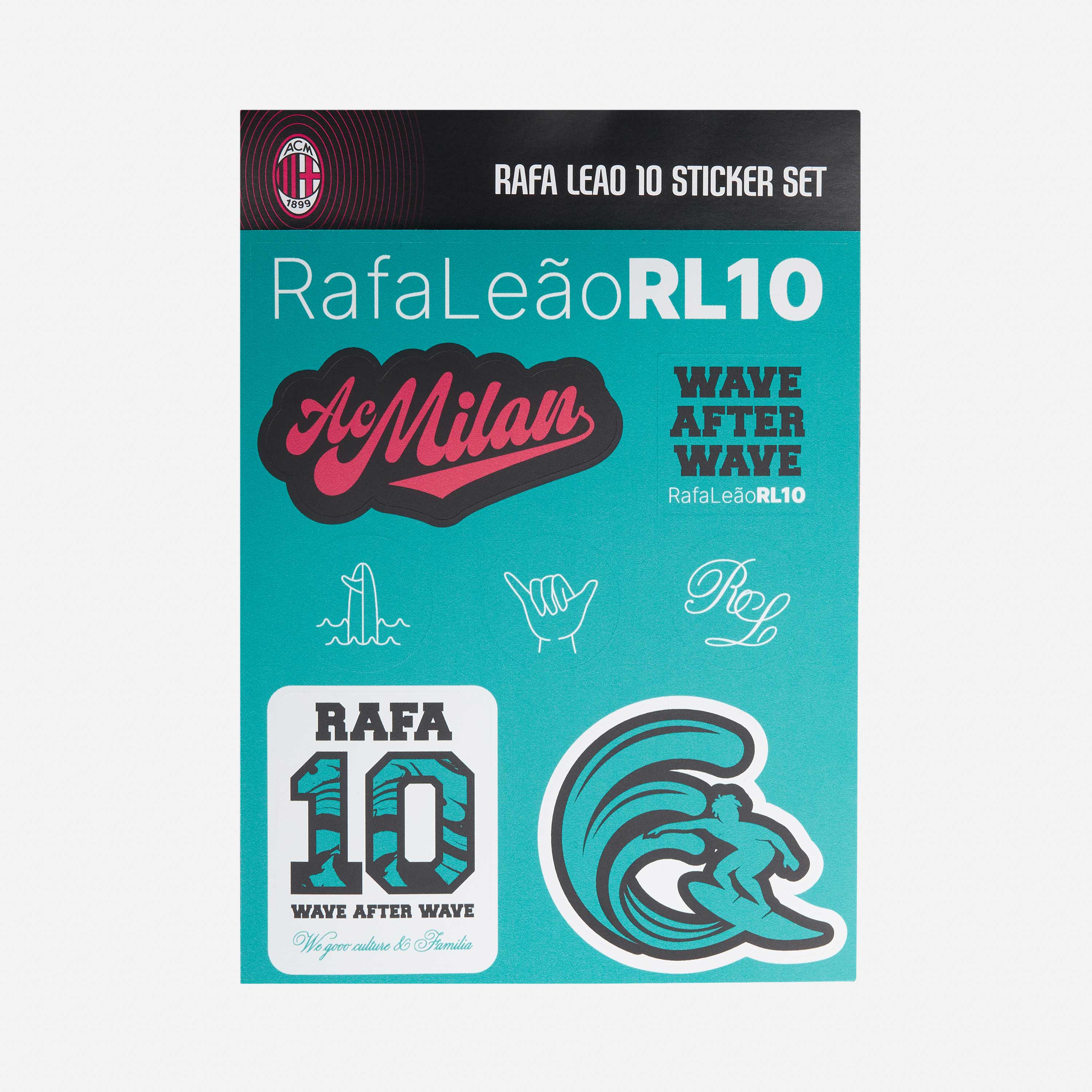 ACM x RL10 Stickers Set 8 Adesivi One Size