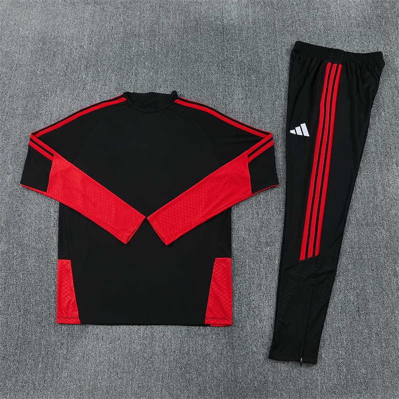 Ajax Tuta Allenamento 2026/27 tuta nera mezza zip