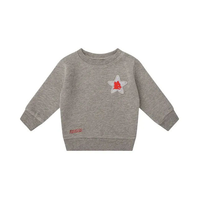 Roma Fanshop Baby Asr-cnk-23 felpa bimbi 6-12 mesi giallorossa