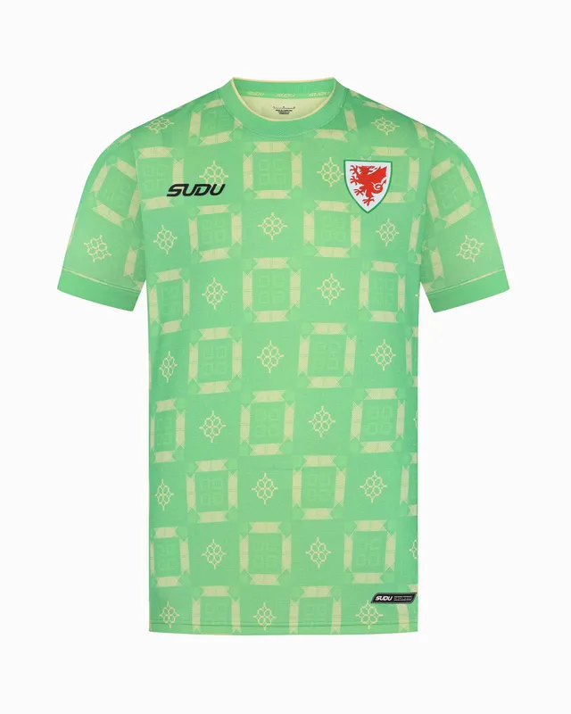Wales Goalkeeper Kit maglia portiere verde M