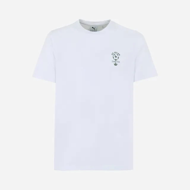 Puma x ACM Golf Club maglietta bianca logo petto