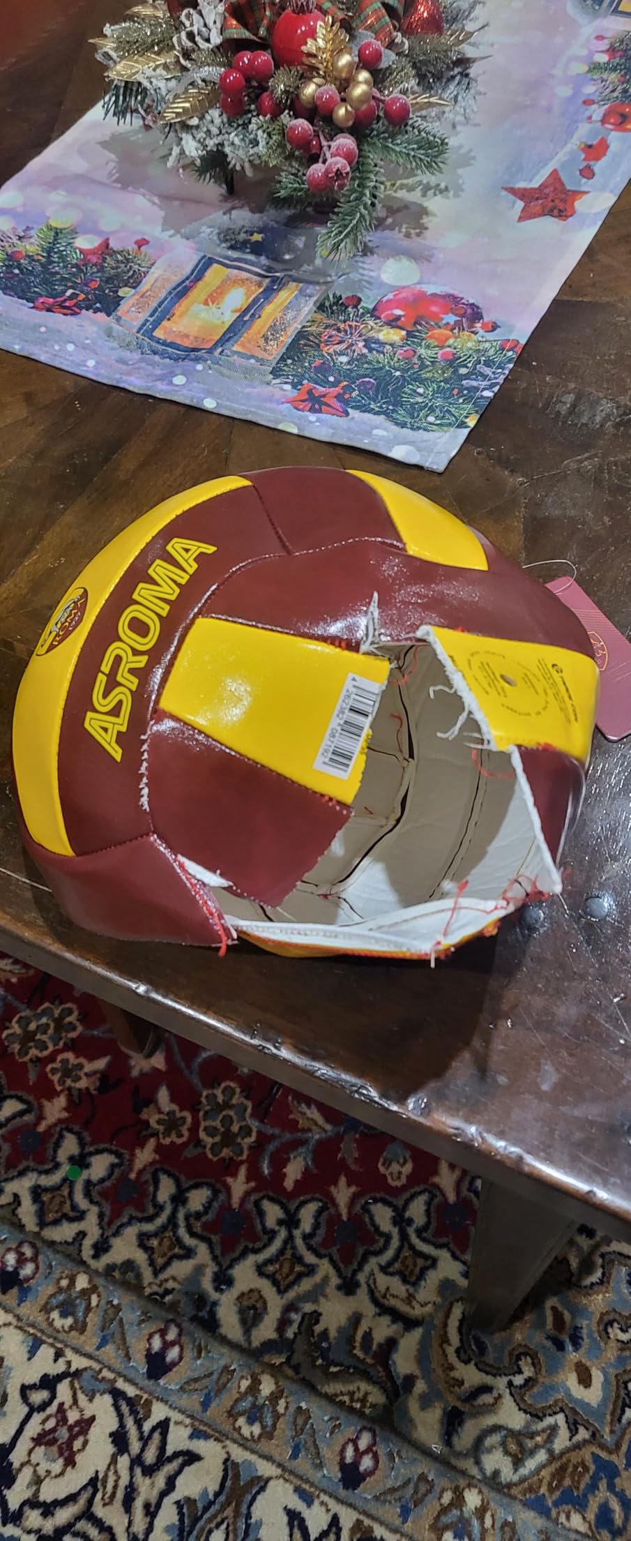 AS Roma pallone pallavolo ufficiale giallorosso