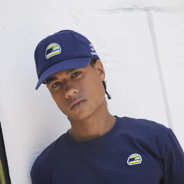 Senna Legacy Helmet Washed cappellino blu navy taglia unica
