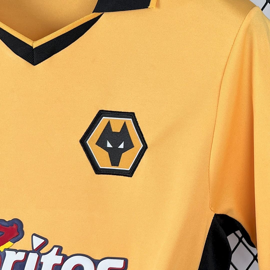 Tifoso Store Wolves Retro 2003/04 maglia home arancione