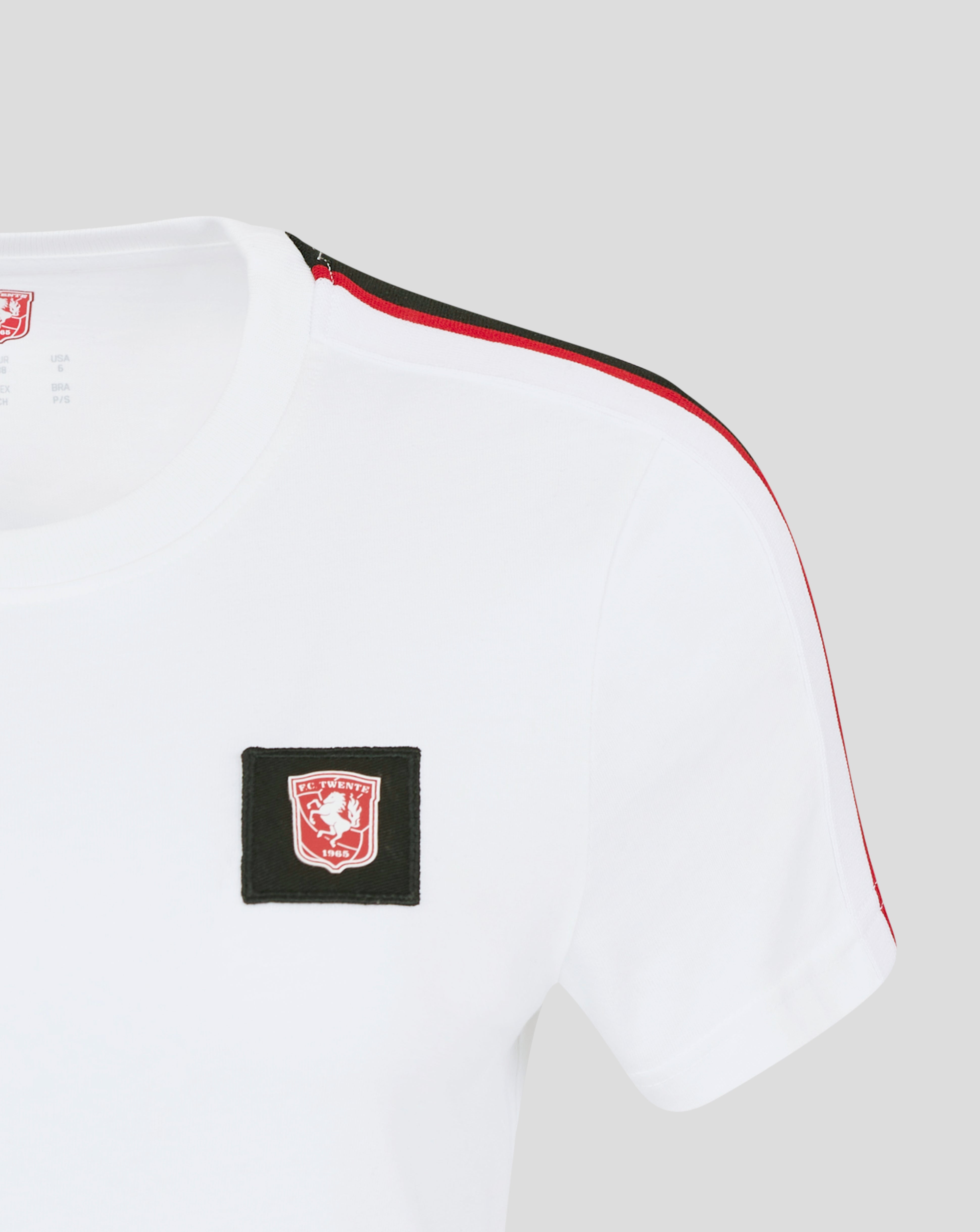 FC Twente Lifestyle T-Shirt Donna Bianca Cotone