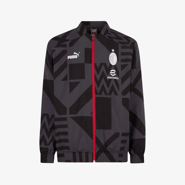 AC Milan Prematch 2022/23 Giacca con zip M geometrico