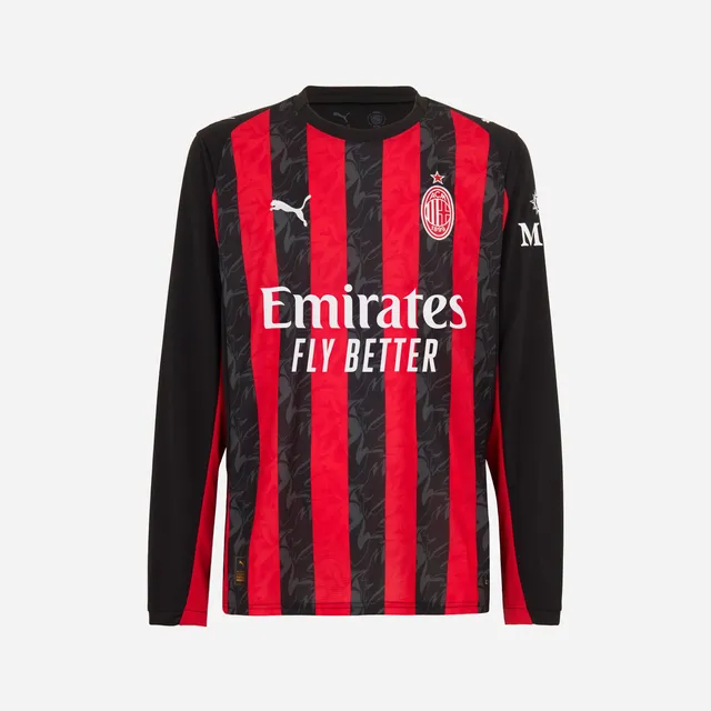 AC Milan Home 25/26 Maglia Manica Lunga Uomo Drycell