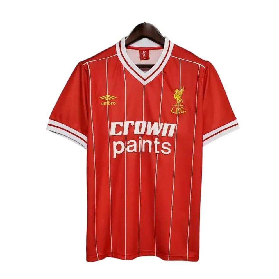 Tifoso Store Liverpool 1984/85 maglia retro rossa righine