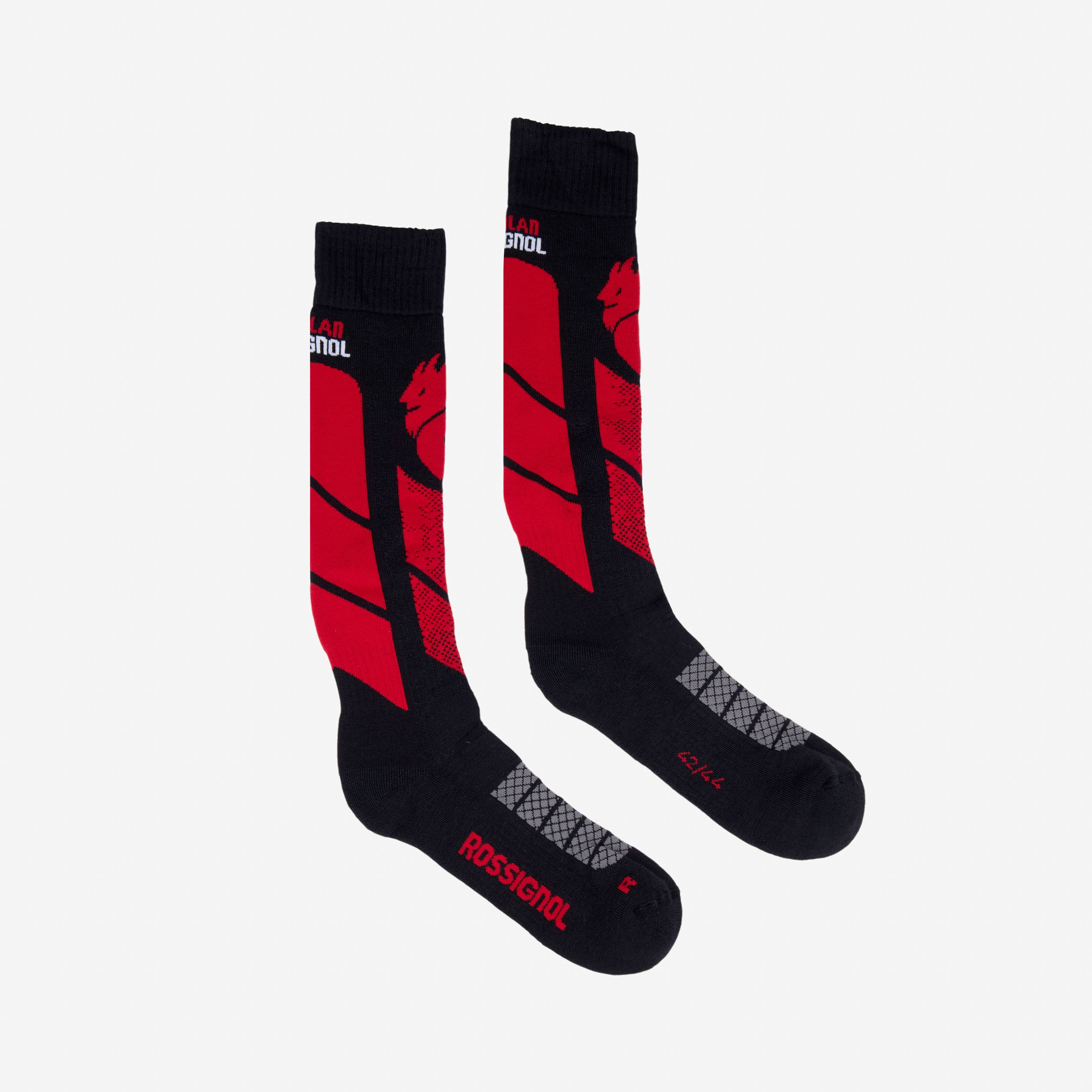 AC Milan Thermotech calze sci Rossignol lana taglie S-XL