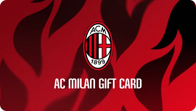AC Milan Souvenir carta regalo gadget ufficiale da 50 euro