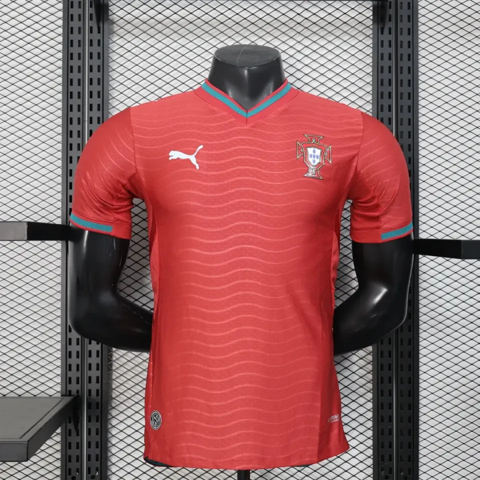 Tifoso Store Player Version Portogallo 2026 prima maglia rossa uomo