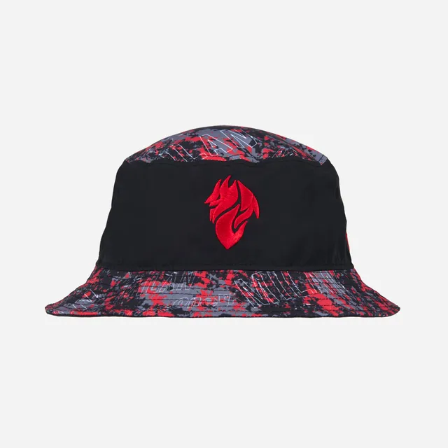 New Era X AC Milan Bucket Hat Devil Nero Rosso S