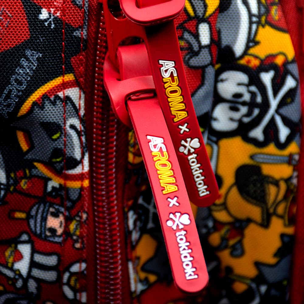 Roma Fanshop Scuola Zaino Tokidoki Romolo giallorosso