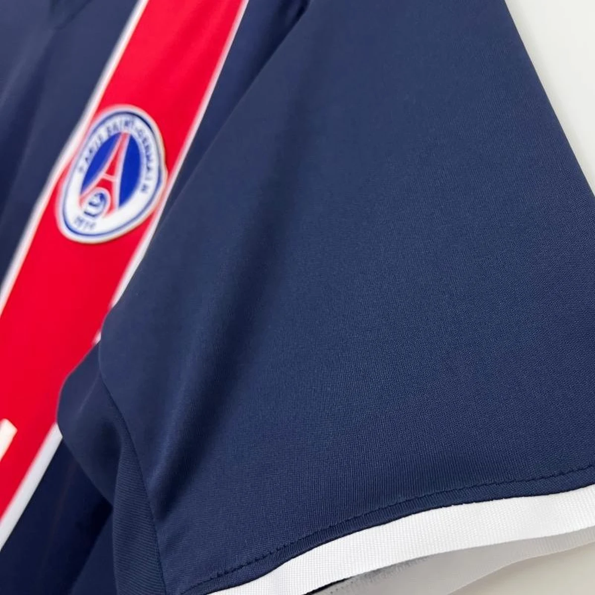PSG Prima Maglia 2002/03 Retro maglia blu Thomson traspirante