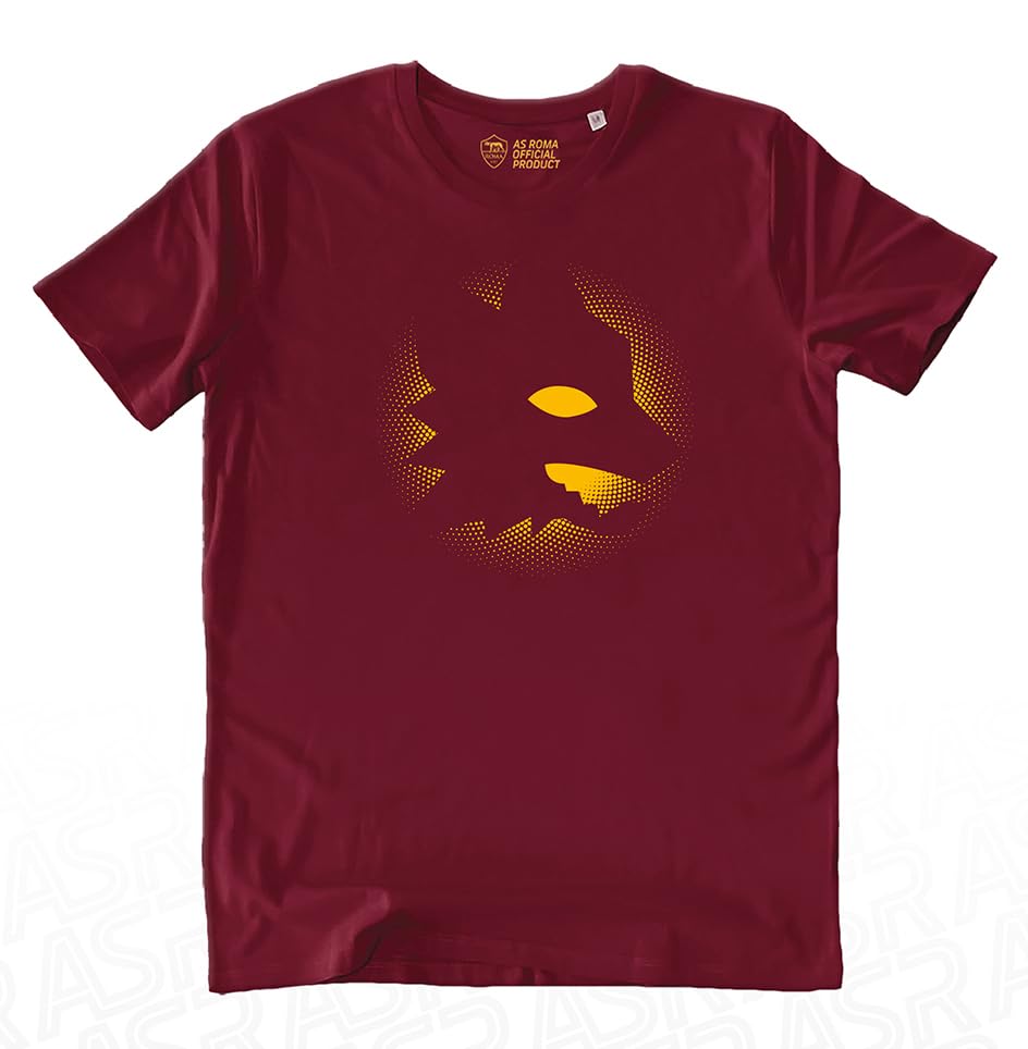 Roma Fanshop Classic Dots AS Roma Tee maglia bordeaux M