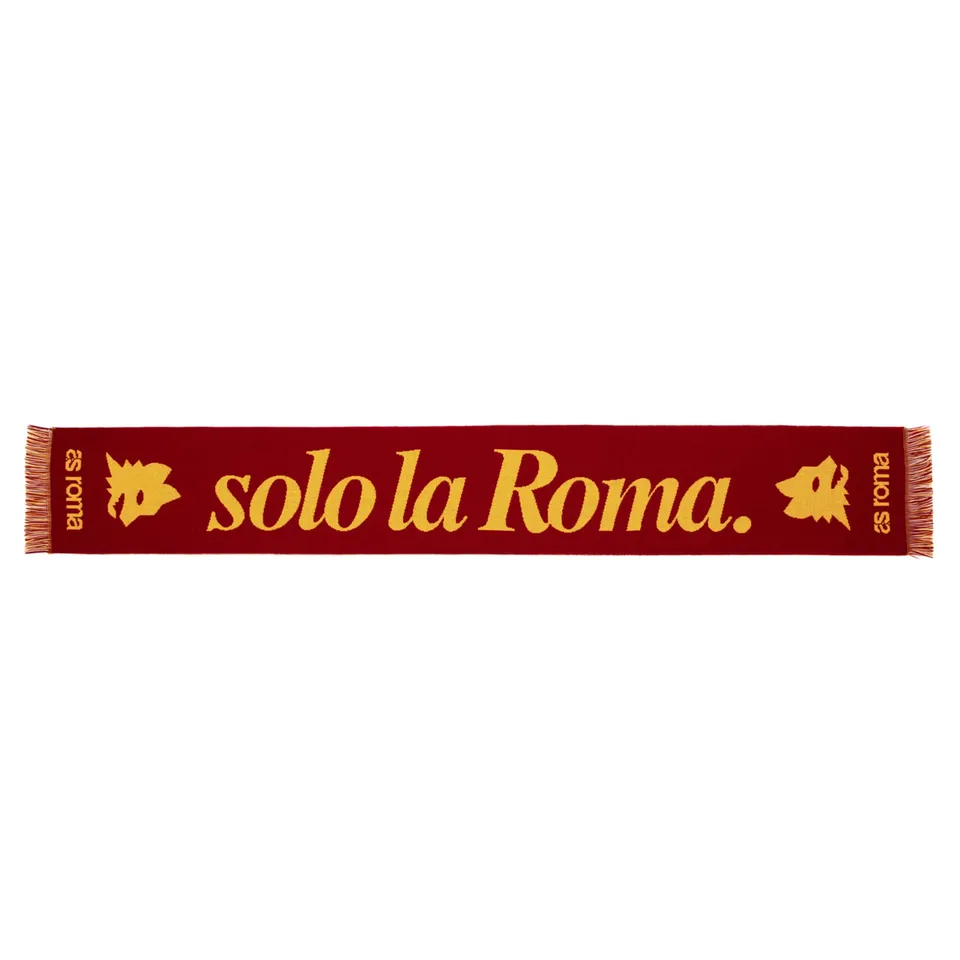 Roma Fanshop Solo La Roma sciarpa raso tifoso