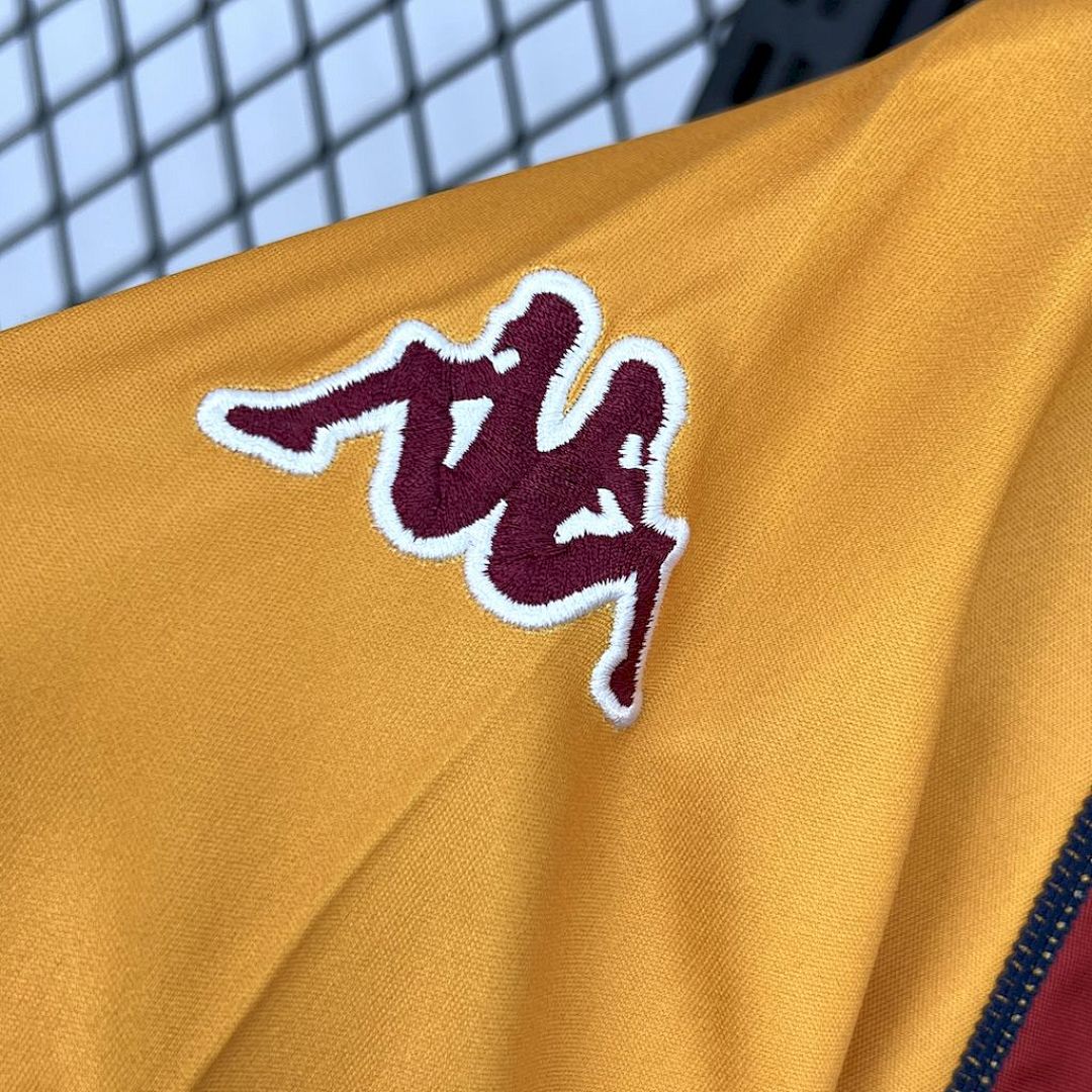 Roma 2001/02 maglia manica lunga rossa retro S-XXL