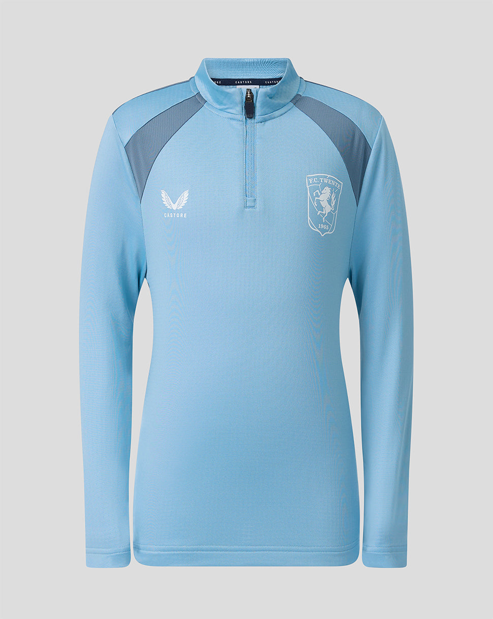 Twente Training 26/27 Midlayer felpa allenamento junior blu