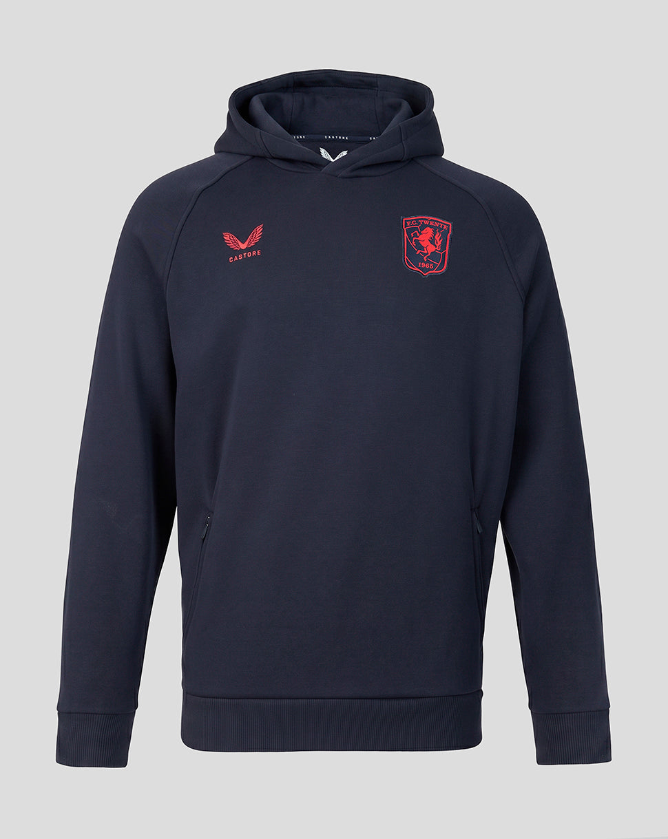 FC Twente Travel 26/27 felpa con cappuccio navy uomo