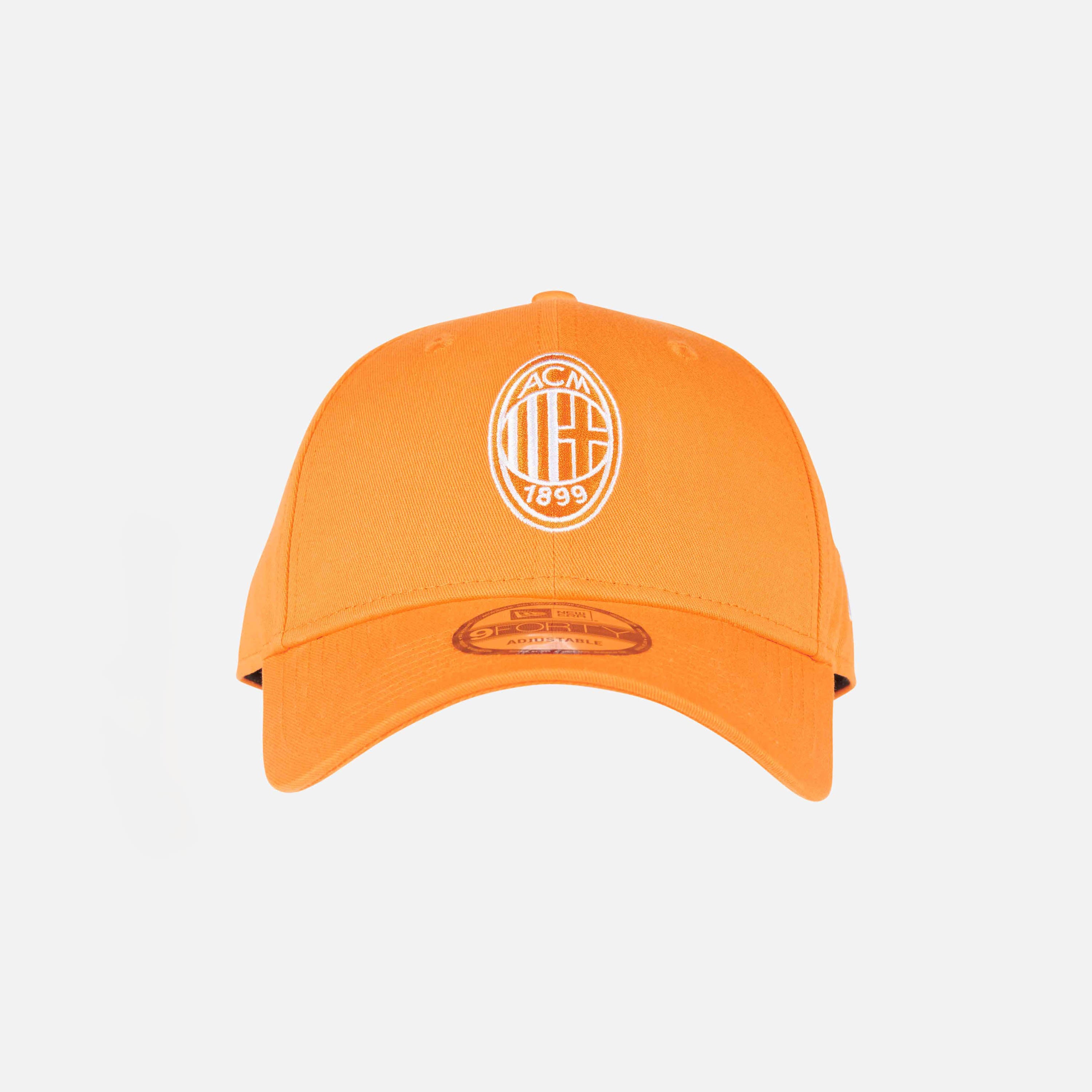 AC Milan 9Forty New Era Cappello Arancione One Size Cotone