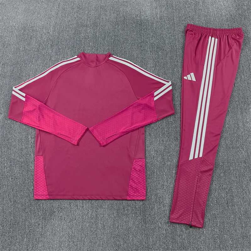 Real Madrid Tuta Bambino 2026/27 Fucsia Mezza Zip 10-18
