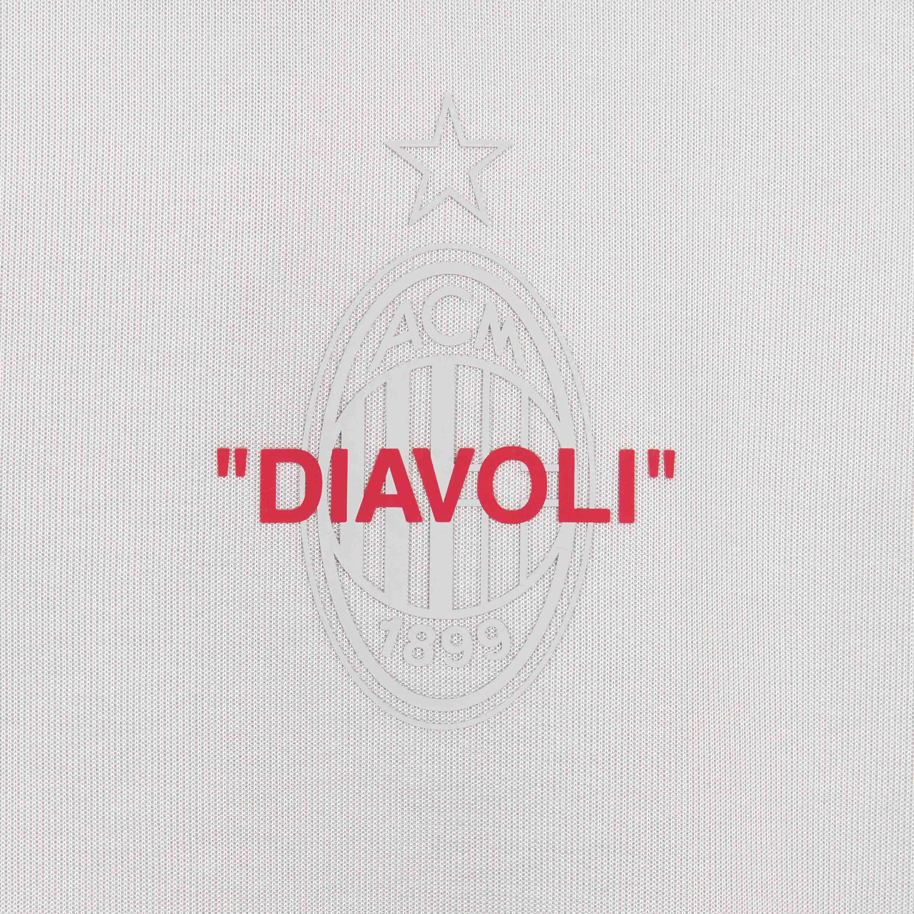 AC Milan Puma x Off-White Track Sweatshirt felpa nera oversize