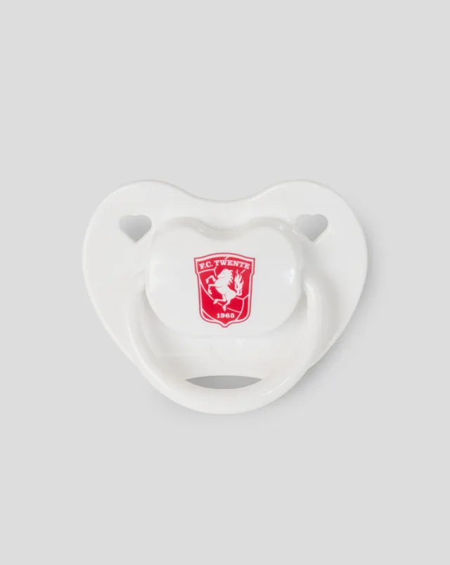Twente Cadeaus Ciuccio Logo Rosso 0-6 Mesi Baby Tifoso
