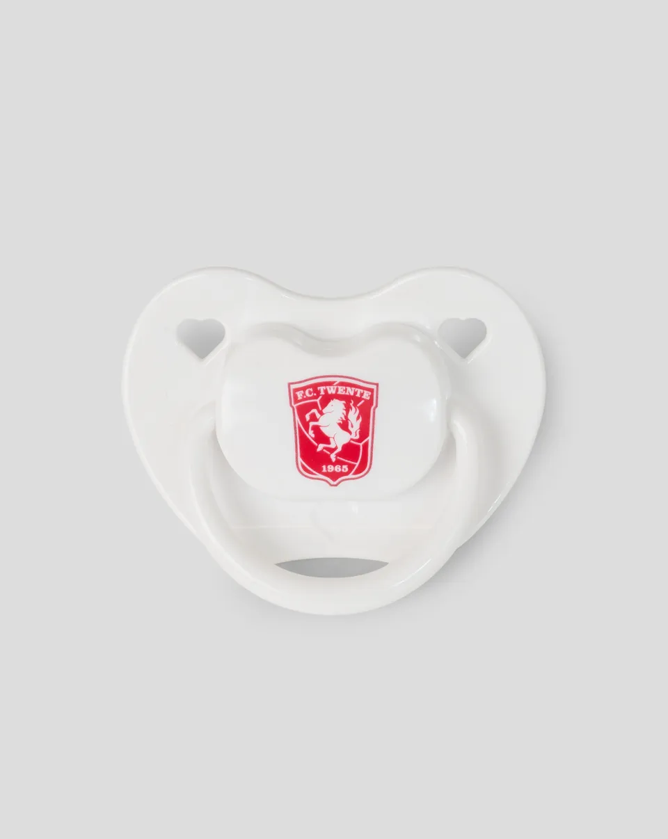 Twente Cadeaus Ciuccio Logo Rosso 0-6 Mesi Baby Tifoso