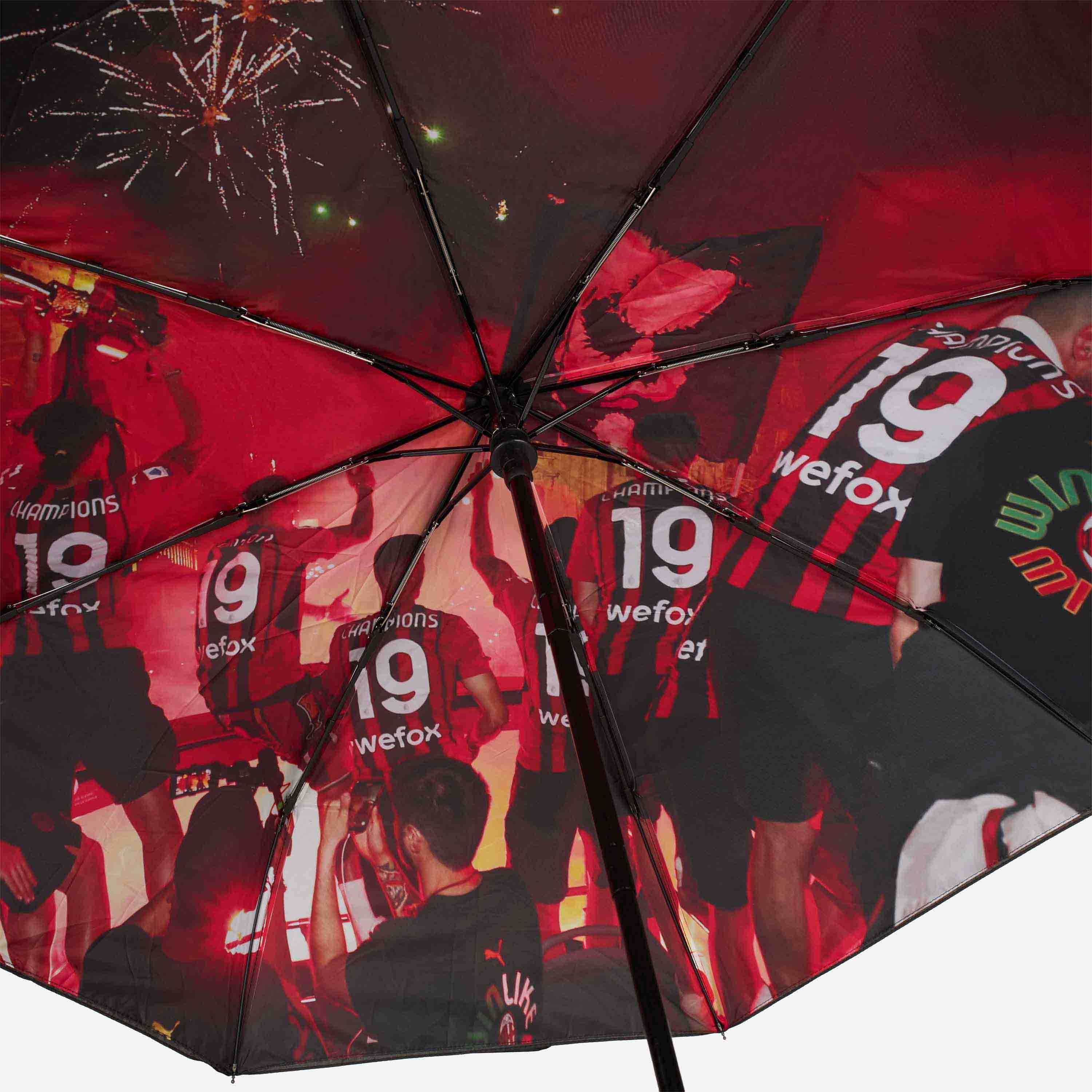 AC Milan Accessori Milan Umbrella ombrello automatico nero