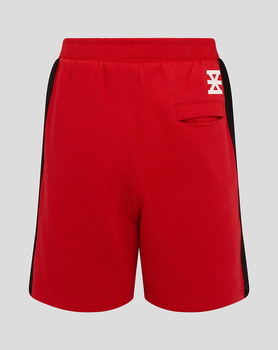 Twente Lifestyle Classic Short Junior Rosso Cotone Tifoso