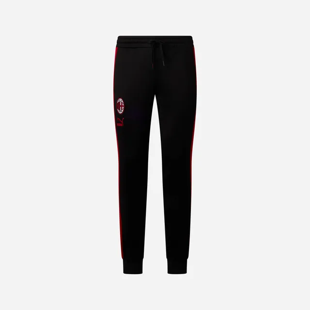 Milan Heritage pantaloni tuta uomo elastico rossi